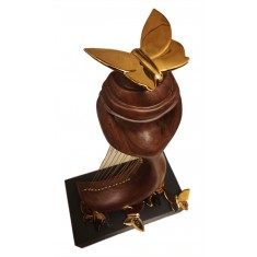 Sahar Atta, 24 X 19 X 9, Wooden And Metal Sculpture, AC-SAAT-002 Sahar Atta, 24 X 19 X 9, Wooden And Metal Sculpture, AC-SAAT-002